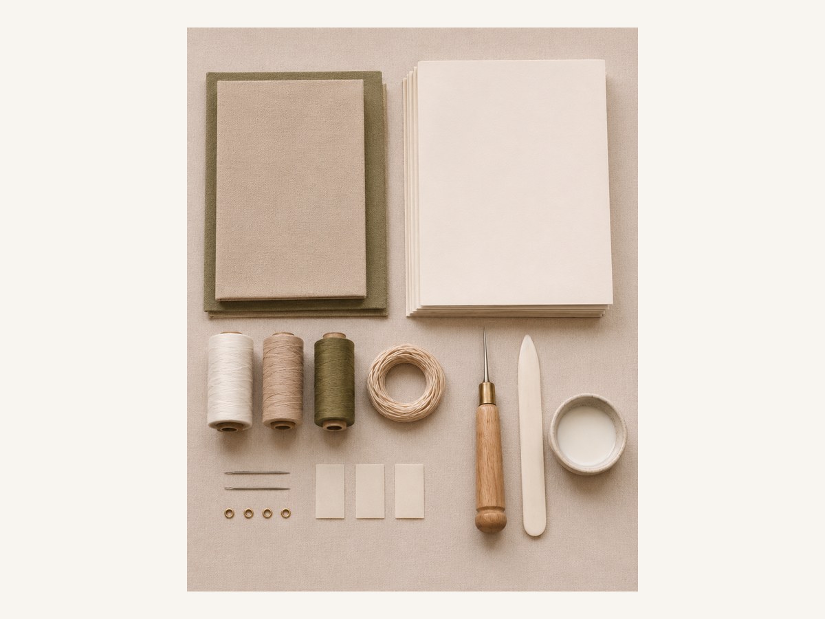 Buchbinde-Set für Zuhause package