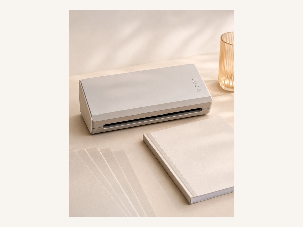 Laminatore con pellicole config